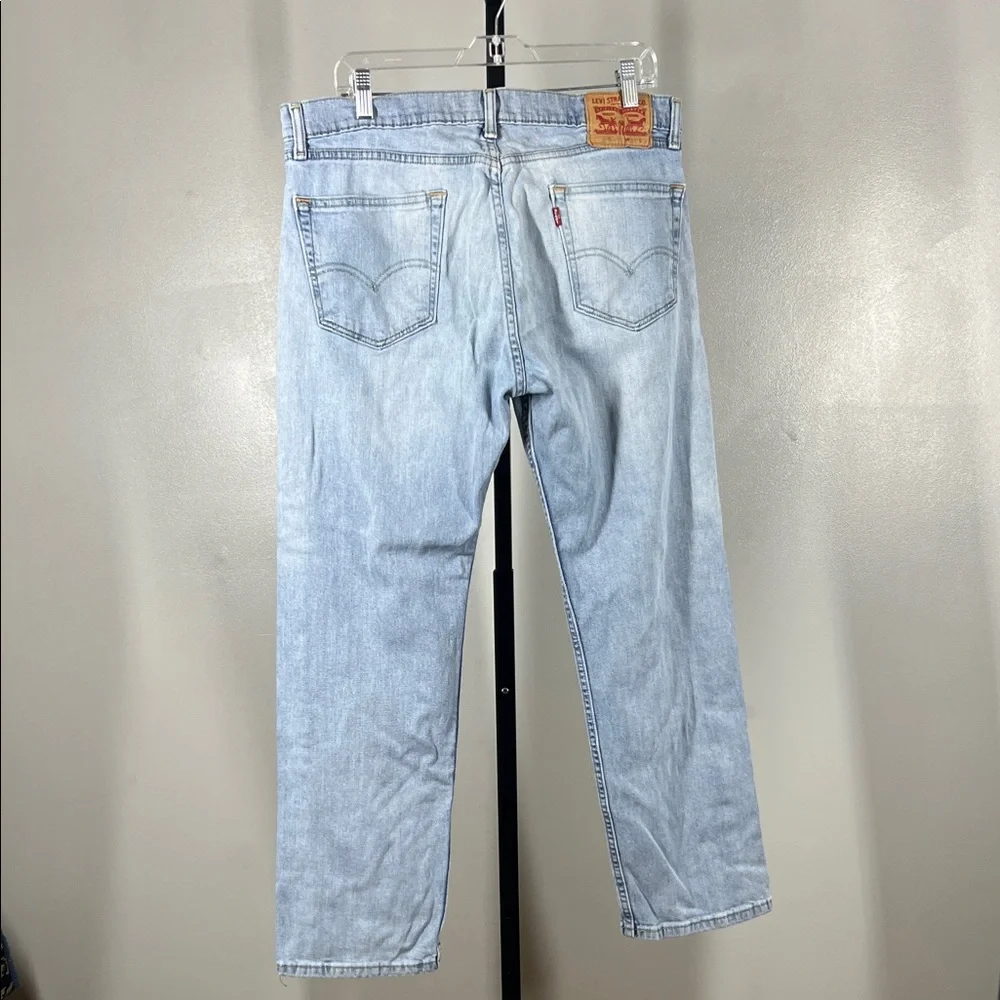 Levi's Men's Light Blue Straight Jeans 34x30